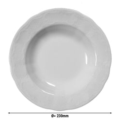(6 sztuk) SELTMANN WEIDEN | Talerz głęboki - Ø 230 mm