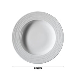 (12 sztuk) SEA WAVE - talerz płaski - Ø 23 cm