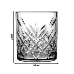 (12 szt.) Szklanka do wody - Pasabahce, Timeless - 210ml - do zmywarki; zestaw 12 szt.