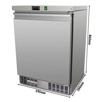 Zamrażarka podstawowa ze stali nierdzewnej PREMIUM - 110 litrów - z 1 drzwiami - Prime Gastro