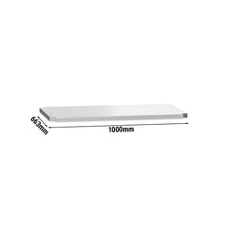 Półka pośrednia - 1000 x 663 mm - odpowiednia do stołów roboczych ATK107 i ATK107A