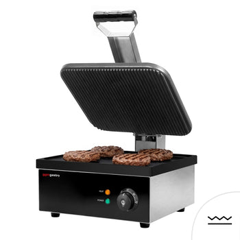 Stół chłodniczy sałatkowy - 1210x700mm - z 1 parą drzwi i 2 szufladami - na 9x GN 1/6 - z nadstawką szklaną