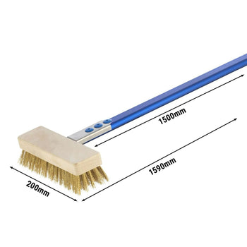 Profesjonalna szczotka do czyszczenia pieców do pizzy & elektrycznych - Prime Gastro