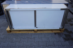 Szafka ścienna PREMIUM ze stali nierdzewnej - 1600x400 mm - z drzwiami przesuwnymi - 650 mm wysokości
