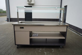 Wózek bufetowy ciepły DANZIG - 1900mm - dla 5x GN 1/1