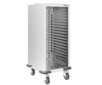 Wózki na tace - zamknięte