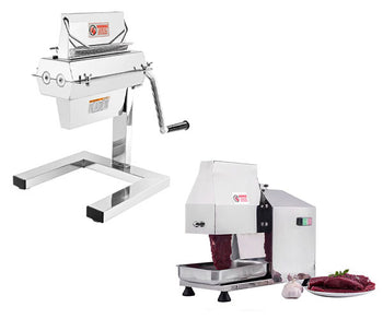 Zmiękczacze, kotleciarki i młynki do mięsa	