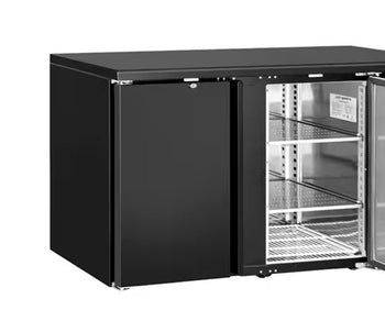 Lodówki barowe z pełnymi drzwiami