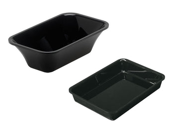 Miski / tace prezentacyjne czarne - wolne od BPA	