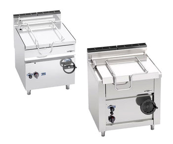 Patelnie przechylne do smażenia