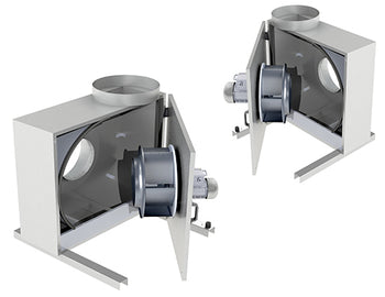 Skrzynki powietrzne dla wyższych temperatur