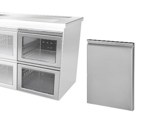 Szafki z szufladami i drzwiami