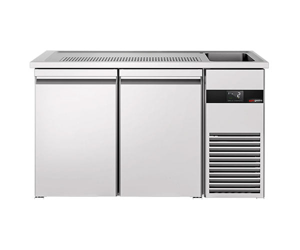 Barowe stoły chłodnicze - 1550 mm