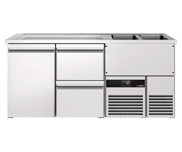 Barowe stoły chłodnicze - 1950 mm