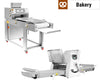 Wałkownice do ciasta piekarniczego z przenośnikiem taśmowym