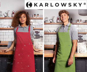 KARLOWSKY | Fartuchy na szelkach Basic - Prime Gastro
