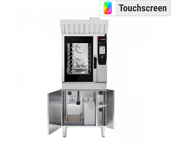 Piece konwekcyjno-parowe z grillem elektrycznym	