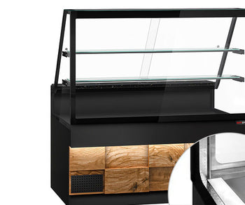 Lady chłodnicze - Toronto - drewniany panel przedni - konwekcyjne