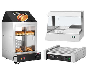 Grille do hot dogów, podgrzewacze do bułek i frytek - Prime Gastro