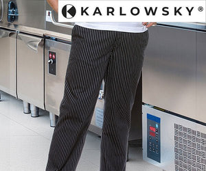 KARLOWSKY | Spodnie męskie Jack Czarne - Prime Gastro