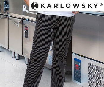 KARLOWSKY | Spodnie męskie Jack Czarne