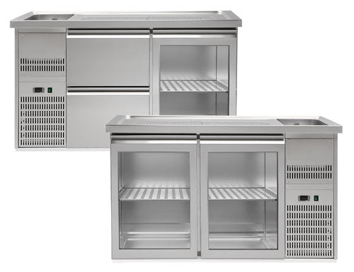 Barowe stoły chłodnicze - 1550mm