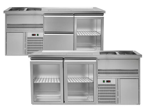 Barowe stoły chłodnicze - 1950mm