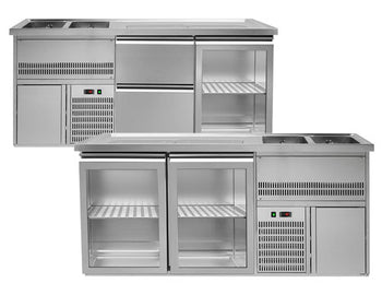 Barowe stoły chłodnicze - 1950mm