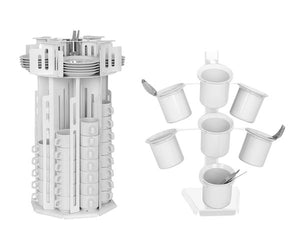 Stojaki na sztućce i naczynia