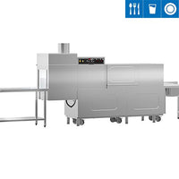 Zmywarki z przenośnikiem koszowym