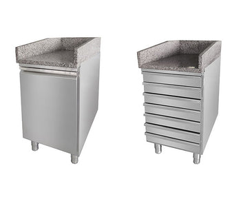 Lady kasowe ze stali nierdzewnej