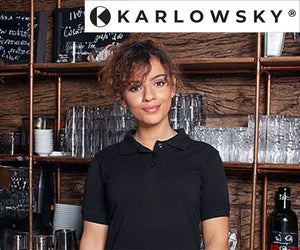 KARLOWSKY | Koszulki polo - czarne - Prime Gastro