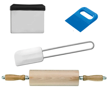 Szpatułki/wałki do ciasta	