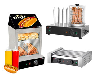 Grille do kiełbasek / podgrzewacze do bułek i stoły przygotowawcze - Prime Gastro