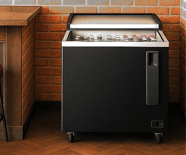 Chłodziarki skrzyniowe do butelek