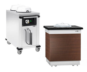 Podgrzewacze do talerzy z kółkami