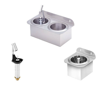 Łopatki do lodów / pojemniki / prysznice do szkła