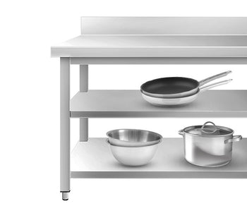 700 -  z dolną, półką pośrednią i panelem tylnym