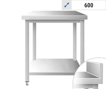 Stoły robocze- Głębokość 600 mm