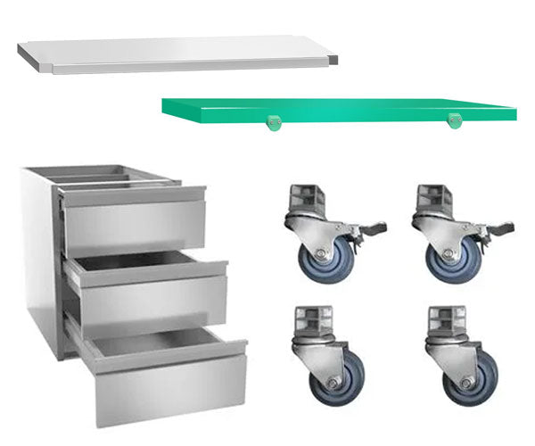 Akcesoria - do stołów roboczych 600