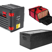 Skrzynie termoizolacyjne, Torby do Pizzy & Torby Transportowe