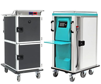 Wózki bankietowe termiczne i chłodnicze