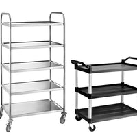 Wózki do serwowania i wózki transportowe