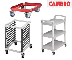 CAMBRO | Wózki transportowe i do serwowania	