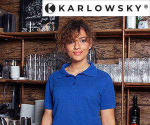 KARLOWSKY | Koszulki polo - niebieskie - Prime Gastro