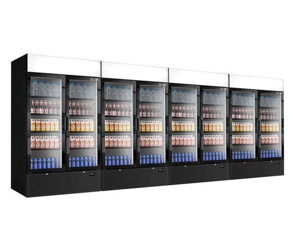 Chłodziarki  z 4 lub więcej drzwiami	