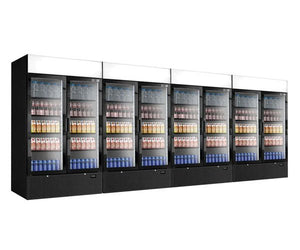 Chłodziarki  z 4 lub więcej drzwiami	