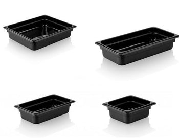 Pojemnik GN - czarny poliwęglan	