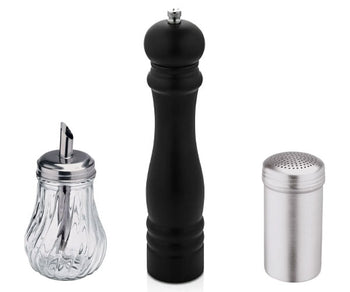 Pojemniki na przyprawy i menu stołowe	