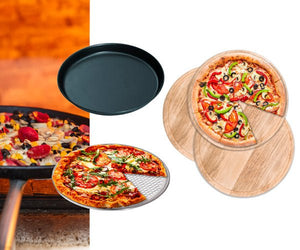 Blachy, sita do pizzy i  talerze